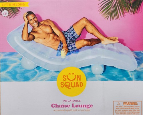 Sun squad inflatable chaise - squad,